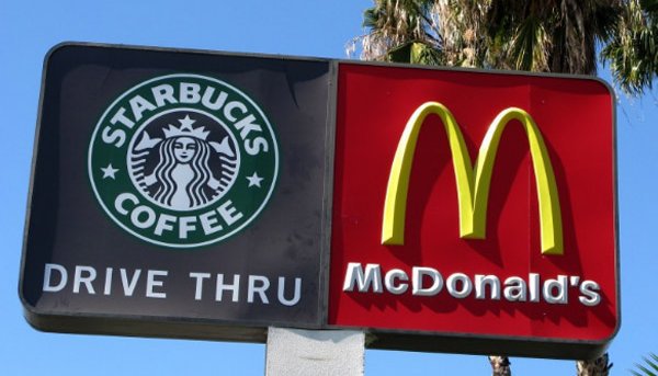 In 2009 the Pew Research Center surveyed 2,260 people on whether they preferred to live closer to a Starbucks or McDonalds. They learned that 46% of liberals picked Starbucks as opposed to 28% of conservatives.