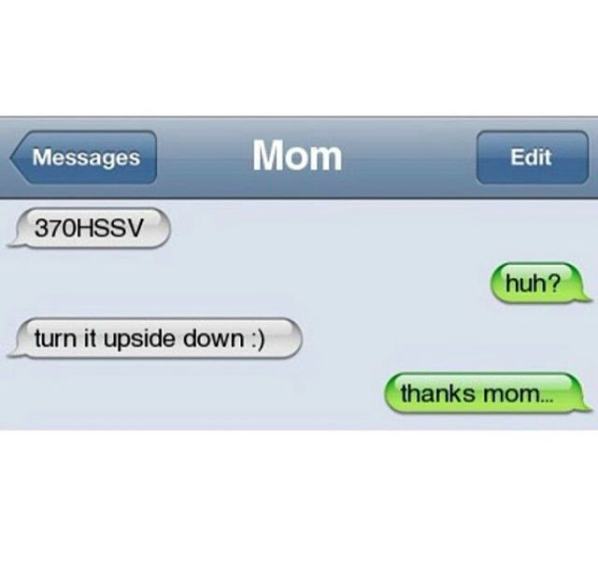 Funny Text Messages From Mom