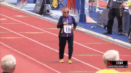 Ida Keeling setting the record for the 100-metre dash for people over 100