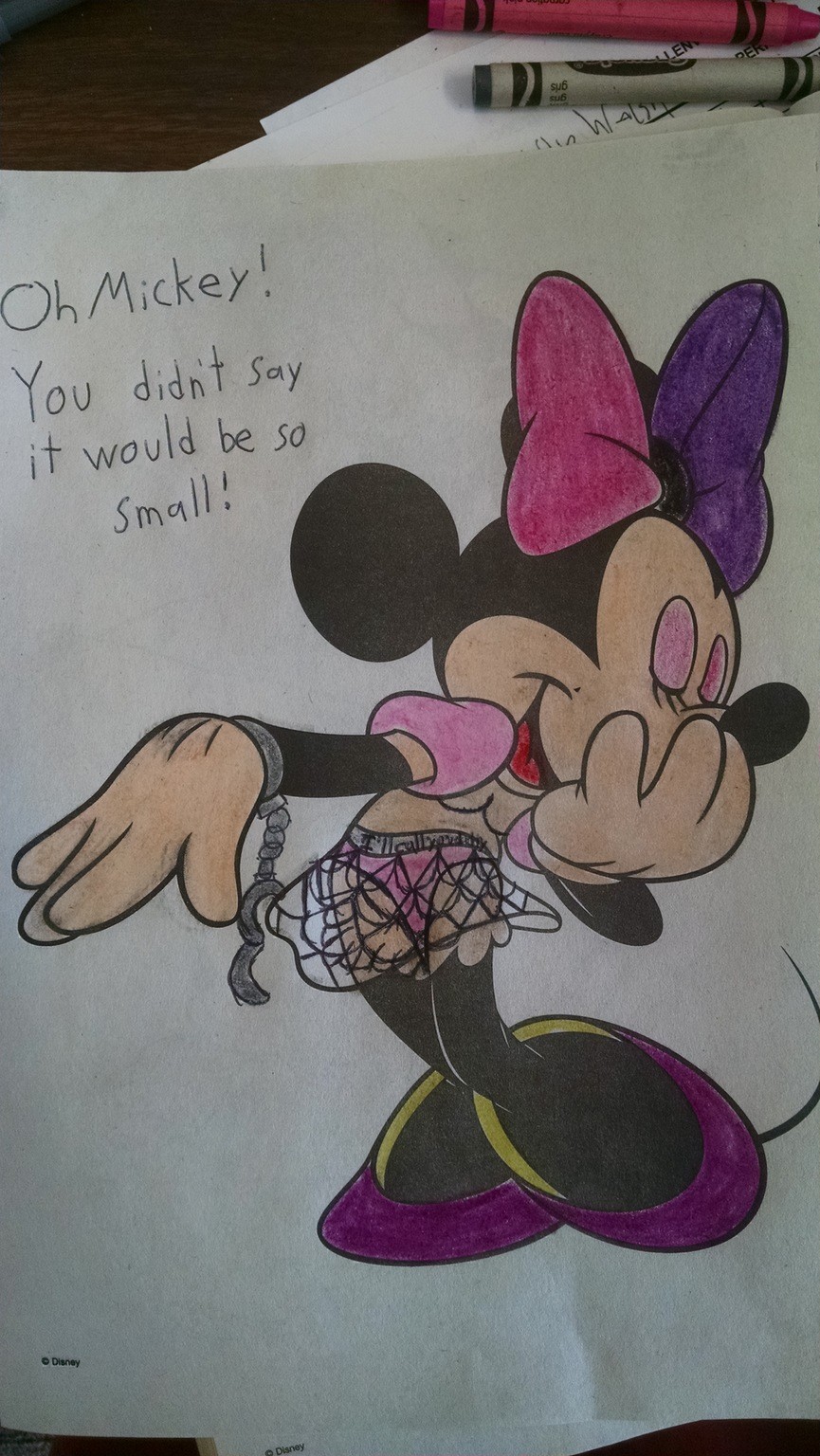 Coloring book - Sub SU6 \ Oh Mickey! You didn't say it would be so Small! Disney Disney