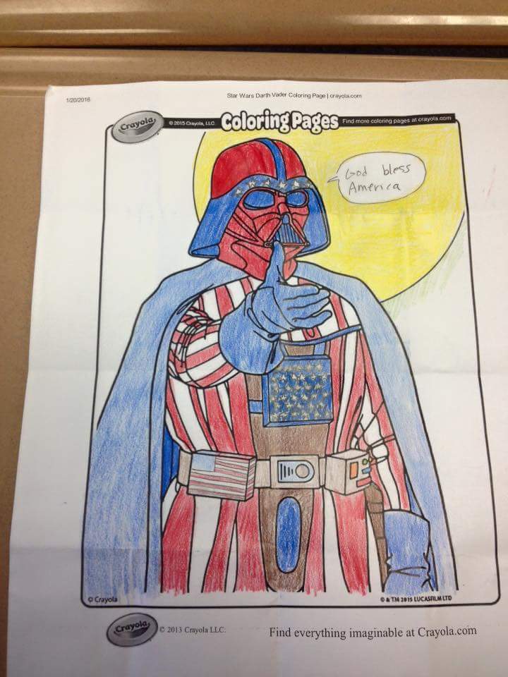 corrupted coloring books - Star Wars Darth Vader Coloring Page Cryolis.com 1202016 onderwe Coloring Pages usene Crayole 2015 Find more coloring pages at Crayol.com God bless Amenica & Tm 2015 Lucasfilm Ltd crayole 2013 Crayola Llc Find everything imaginab