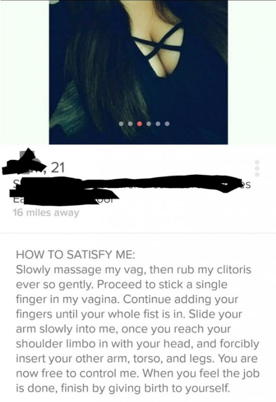 Tinder Users That Showed Just a Little Too Much of Themselves