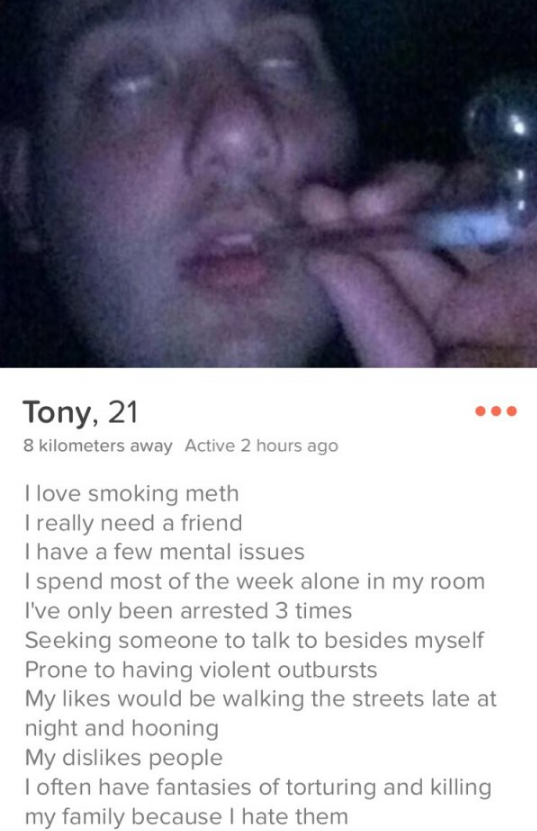 Tinder Users That Showed Just a Little Too Much of Themselves