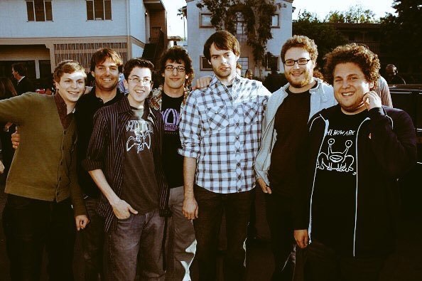 Seth Rogen shared this photo from 10 years ago.