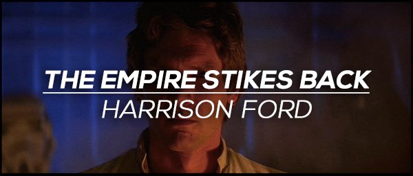 “I know”.
When Princes Leia says ‘I love you,’ Ford’s character, the grimey smuggler Han Solo, was originally supposed to reply “I love you too.” Ford didn’t think the line fit his character so Lucas told him to say whatever he thought felt right. The line “I know” fits so perfectly no one would ever question its place in the movie.