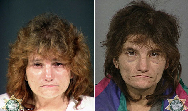 the faces of meth