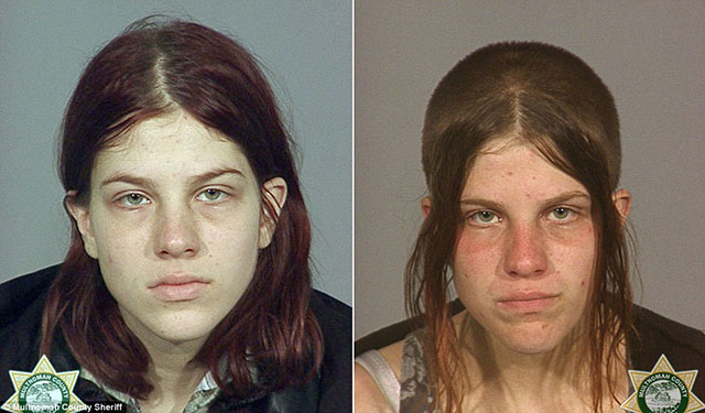 the faces of meth