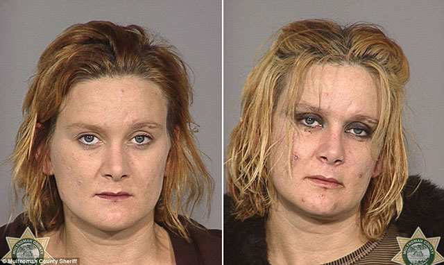 the faces of meth