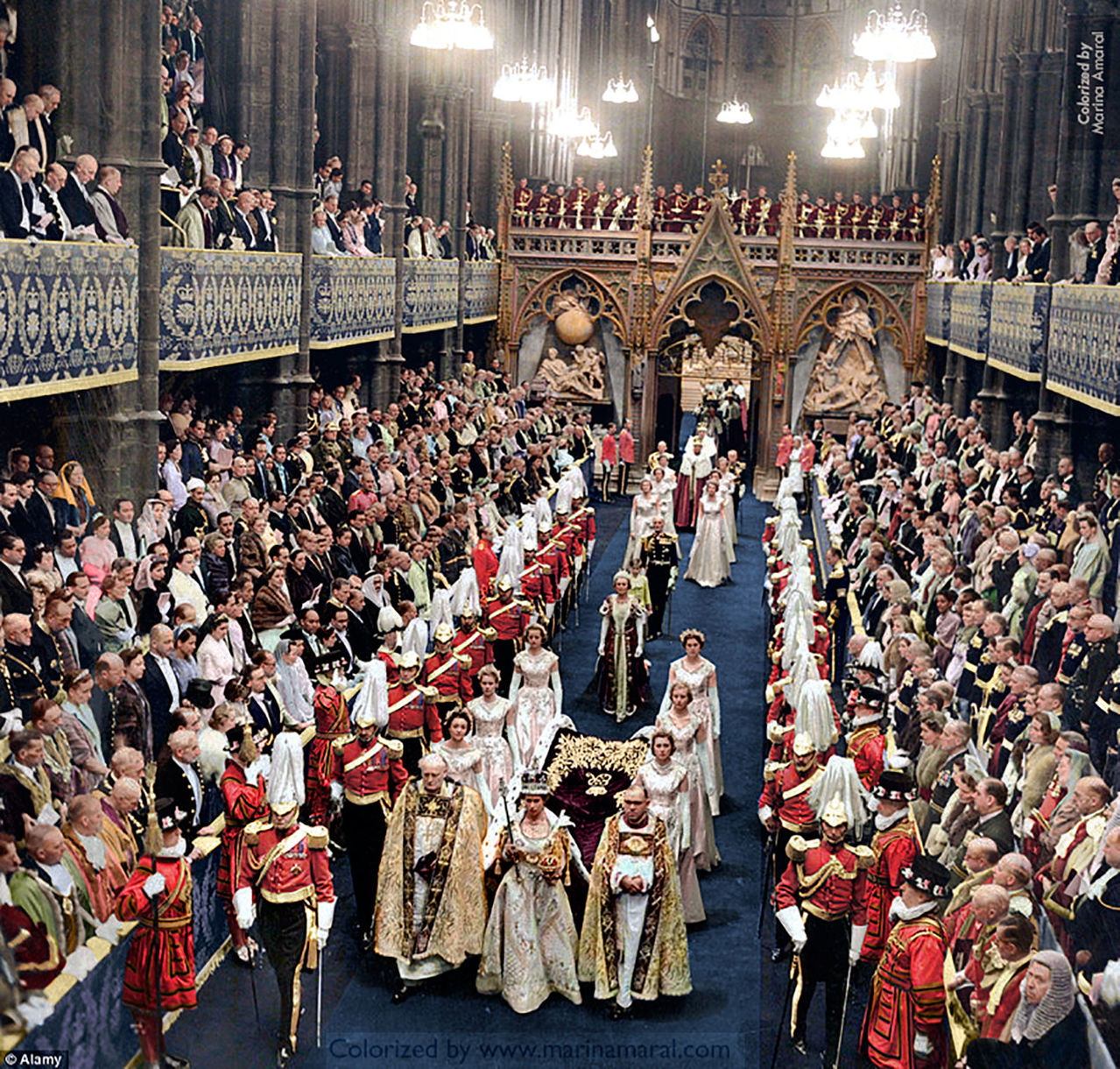 Coronation of Queen Elizabeth II. 2 June, 1953