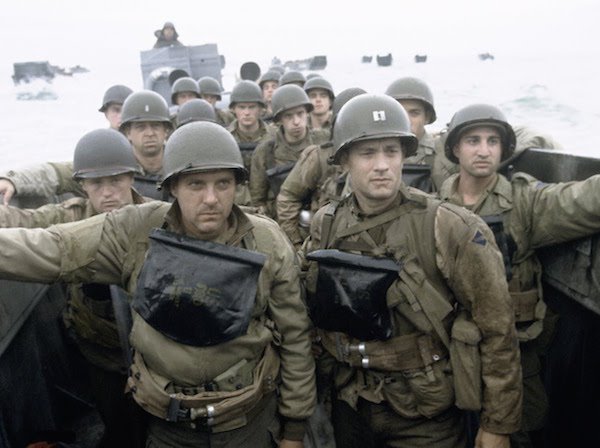 Saving Private Ryan.
Although this film is fantastic and arguably one of the realest depictions of war ever filmed, the entire story is mostly fabricated. It’s based loosely on the case of the Niland brothers, three of four brothers thought killed in the war. Like the movie, the last surviving brother was sent home to his mother (in the end it turned out another one was alive but captured and so two survived the war). Another big difference in the film is that the real-life Private Ryan, Frederick “Fritz” Niland, never refused to go home and there wasn’t much of a search to find him. Still an awesome film, full of very amazing historically correct details.