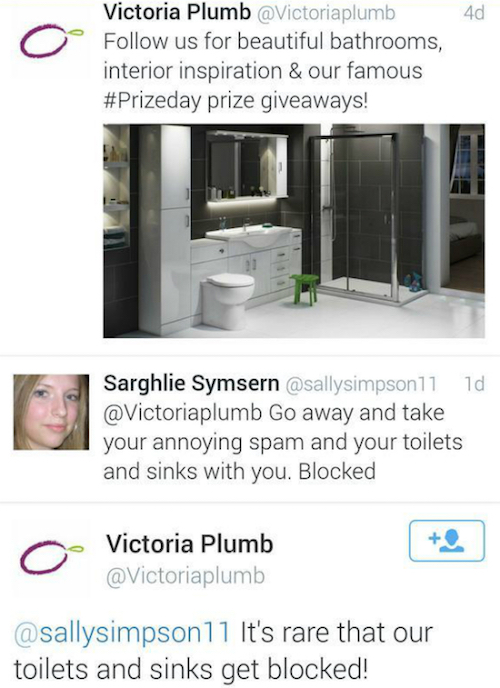 kitchen appliance - 4d Victoria Plumb us for beautiful bathrooms, interior inspiration & our famous prize giveaways! Sarghlie Symsern ld Go away and take your annoying spam and your toilets and sinks with you. Blocked Victoria Plumb It's rare that our toi