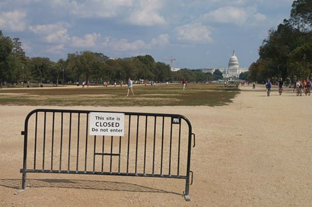 national mall government shutdown - This site is Closed Do not enter