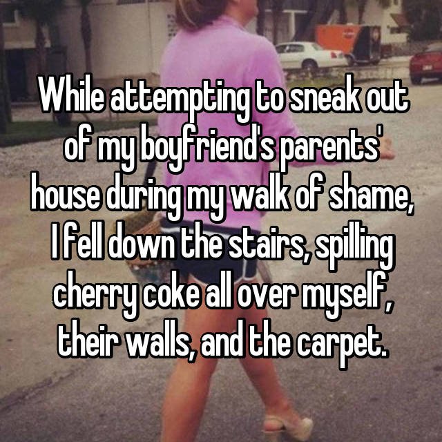 The walk of shame isn’t as shameful when it’s hilarious