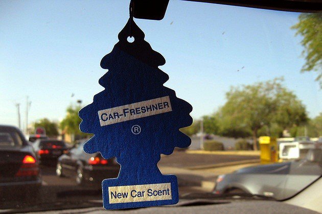 The “new car smell” is composed of over 50 volatile organic compounds.