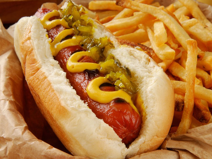 McDonald’s first menu items were hot dogs, not hamburgers.