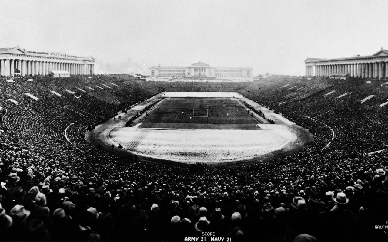 1926 College Football National Championship. Soldier Field, Chicago