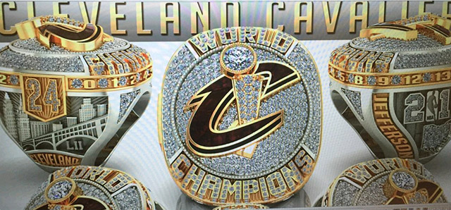 Cavs Championship Rings