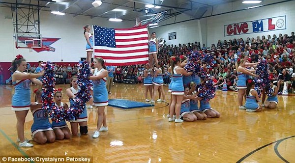 What was it about this 2015 cheerleading squad's 9/11 tribute performance that polarized opinion online after footage of the routine went viral? While some viewers have taken it in the spirit that it was intended, others have branded the performance "tasteless" and "cringeworthy." 

The cheerleaders are seen performing their routine to "God Bless the USA" as audio from the first news reports of the attacks on that fateful day is played. The Lumberton, Texas high school squad had been doing the cheer since 2002, but the video didn't go viral until 2015, and that's when the backlash commenced.