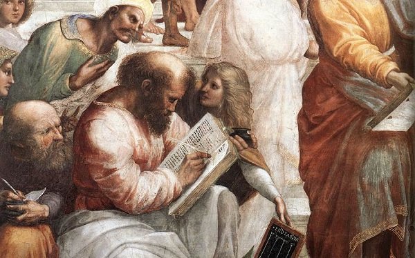 Pythagoras.
This mathematical genius also came up with a religion that had some strange rules. For example, you can not eat beans under any circumstances, walk on a highway, or smooth out any bodily indents made on your bed sheets.