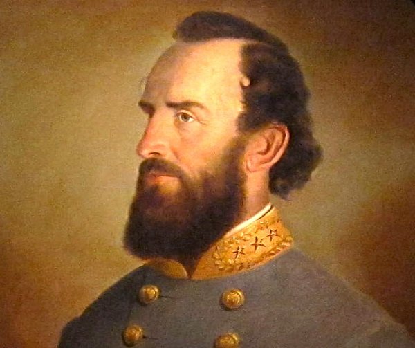 Stonewall Jackson.
Stonewall believed that one of his arms was longer than the other. To balance out his circulation, he would constantly raise his longer arm in the air and hold it there for a while.