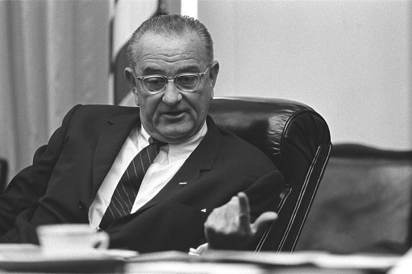 Lyndon Johnson.
The 36th U.S. president didn’t mind urinating in public. Apparently he didn’t shy away from flashing anyone who tried to call him out on it too.