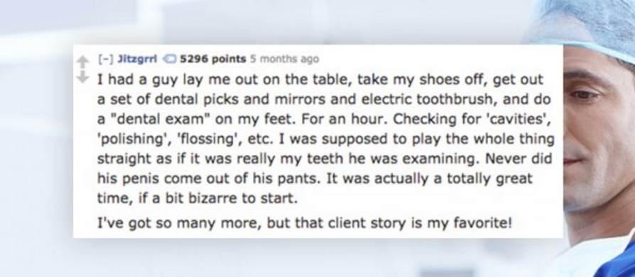 Sex Workers Describe The Weirdest Things Customers Had Them Do Wtf
