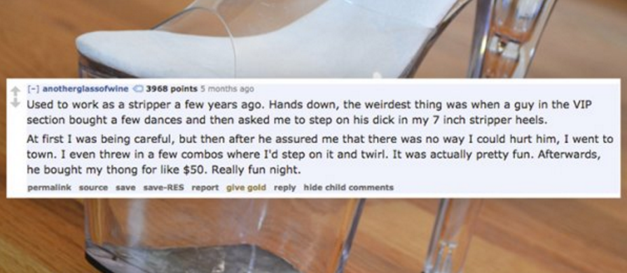 Sex Workers Describe the Weirdest Things Customers Had Them Do