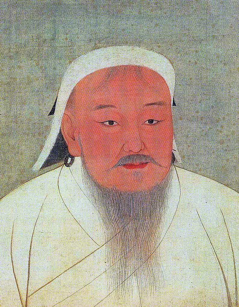Genghis Khan was one of the most important figures in human history. Not just because of what he did himself, but also because of all that happened as a consequence of what he did. Most of what he actually did involved slaughtering a whole crap-load of people, and running a shockingly large barbarian empire.  By 1279 (about 50 years after his death), the empire he started was the largest territorial empire in human history.

But the consequences of his actions were that he changed the entire world: in some ways, his actions completely messed up the world, in others, you could say he made the world better (at least, in the 'big picture').  Regardless, the modern would probably look nothing like it does now if someone had strangled this guy in his crib. He's a rule-breaking time-traveler's wet dream.  So let's take a look at some of the biggest changes in world history that happened only because of this bloodthirsty barbarian warlord!