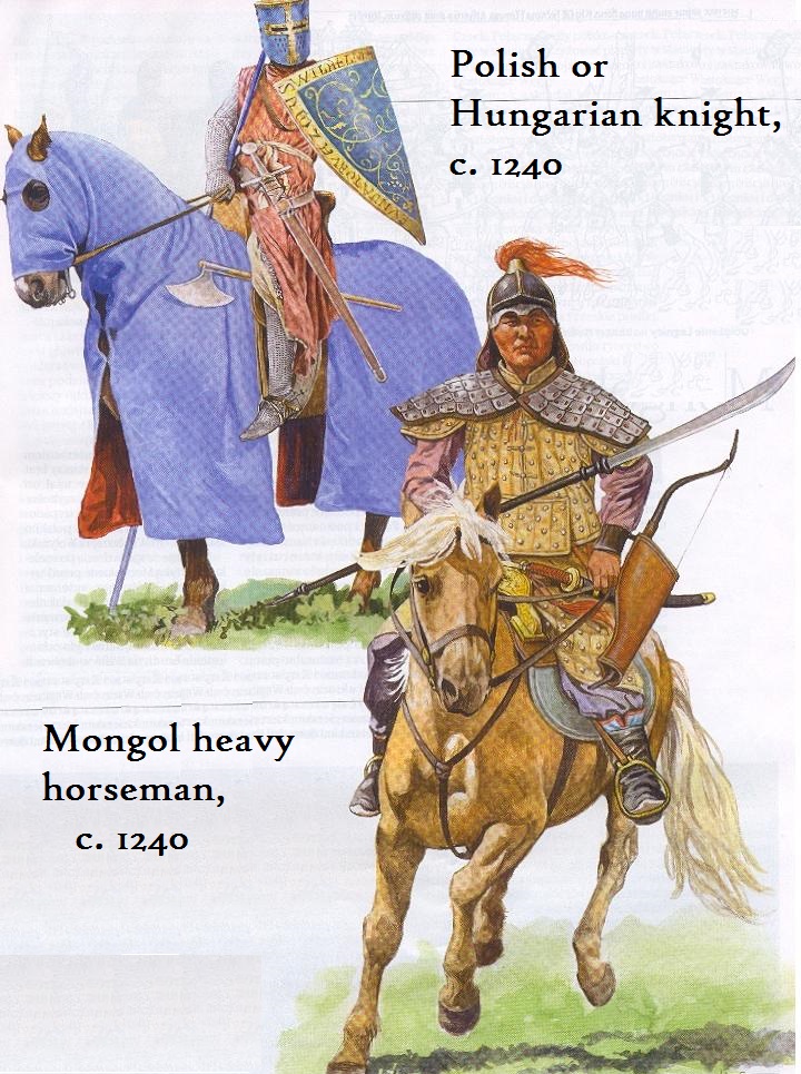 The Golden Horde descended from Genghis Khan's dream of world-conquest had no plans to stop with Russia. They wanted to sweep over all of Europe.  The only reason we aren't all speaking Mongol today is that they weren't able to get past Poland and Hungary, who paid a great price in defending Europe from the Horde. They invaded Hungary twice, and Poland three times. In the first Polish invasion they killed the High Duke of Poland (Henry the Pious) and much of the Polish nobility at the Battle of Legnica, where the Poles were forced to defend Europe alone when other European monarchs refused to join the fight.  And in their Hungarian invasions, they actually ended up slaughtering half that country's entire population!

Neither Hungary nor Poland ever really decisively defeated the Mongols, they just didn't let themselves be defeated either.  Europe had more concentrated population and more infrastructure than the Russian city-states, and the Poles and Hungarians were better able to fight a long war of attrition (on and off for the whole second half of the 13th Century). In the first great invasion of those two countries, the Horde allegedly stopped because their leadership was forced to go all the way back to Mongolia to elect the new Great Khan; but modern historians recognize that this may have been more of a convenient excuse than anything else, as the attempted invasion faced too much resistance.  Even though the casualties among the Hungarians was enormous, the casualties for the Mongols was much more than they were used to as well. The Mongols just couldn't afford to keep pushing, so Europe was saved.