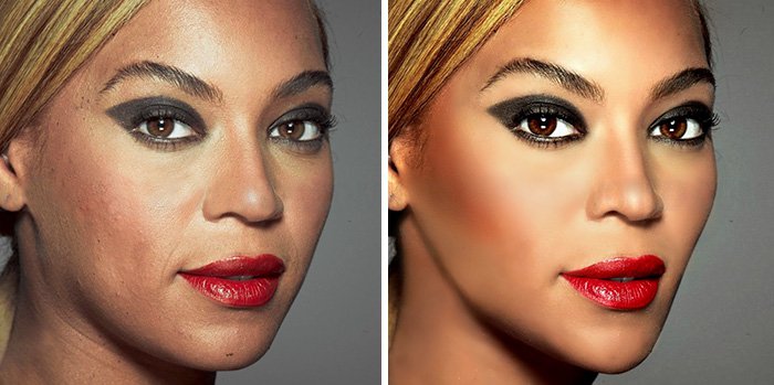 Photoshopped celebs set the beauty standard bar too high!