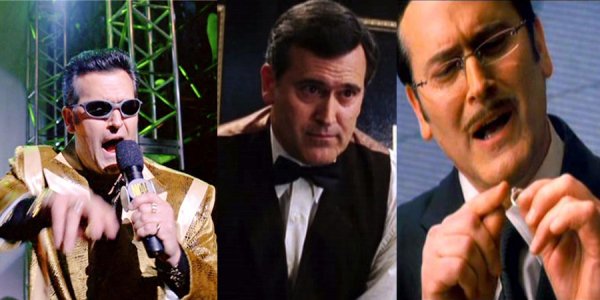 Bruce Campbell– All three ‘Spider-Man’ movies (2002-2007)