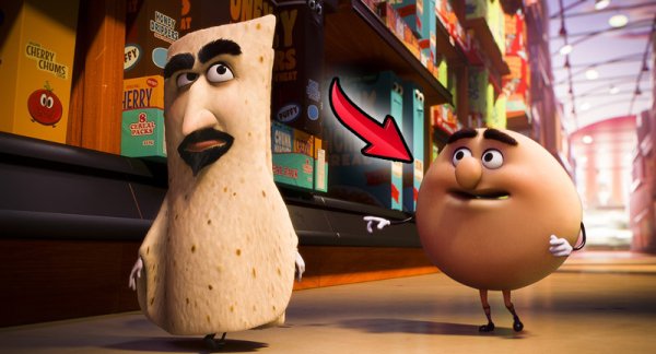 Edward Norton also starred in Sausage Party as a bagel with the voice of Woody Allen (2016)