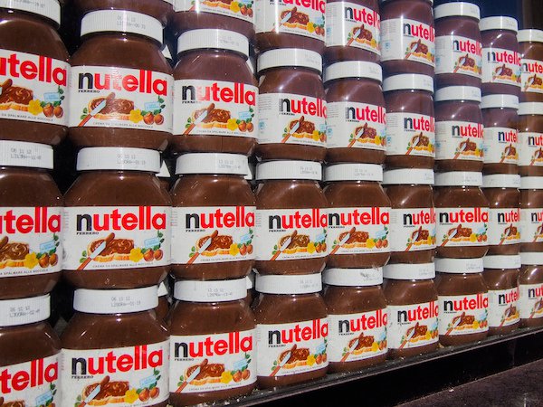 Don’t say you wouldn’t be tempted to to this, but in 2013 in Germany, thieves made off with 5 metric tons of Nutella chocolate-hazelnut spread from a parked trailer in the central German town of Bad Hersfeld. 5…Metric…Tons… of Chocolate Hazelnut spread? Hopefully, they stole some toast to go with it.
The loot, valued at over $20,000 wasn’t the first example of things getting stolen in the city of Bad Hersfeld. The previous week, thieves made off with a trailer full of Red Bull.