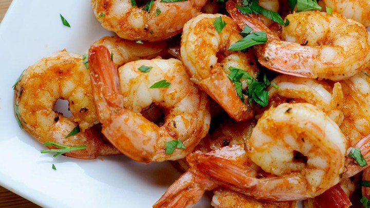 Shrimp.
The pesticides added to shrimp to prevent them from discoloration are also “endocrine disruptors,” which mean they mess with our male/female hormones… which mess with our libido of course.