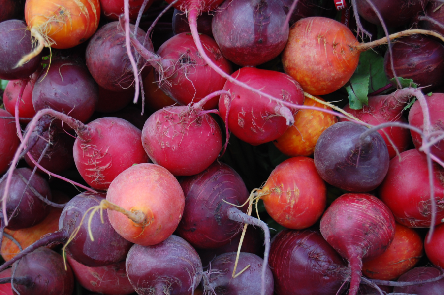 Beets.
Beets, like many other root veggies, contain compounds to support estrogen levels in your body. That’s all great, except if you have an existing hormonal imbalance. If that’s the case, steer clear!