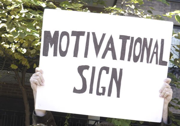 Motivational marathon signs that go the extra mile