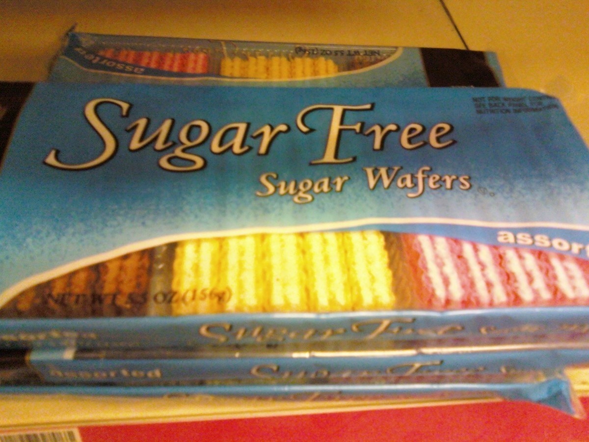 Diet - Sugar Free Sugar Wafers ass