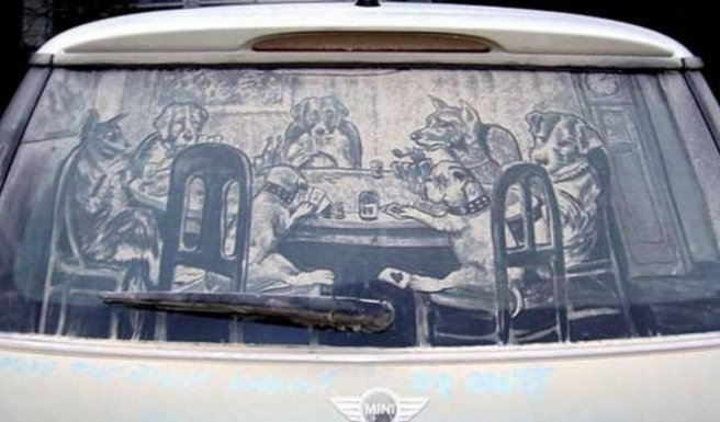 Times Dirty Cars Got Drawn on and It Wasn't Just Dicks