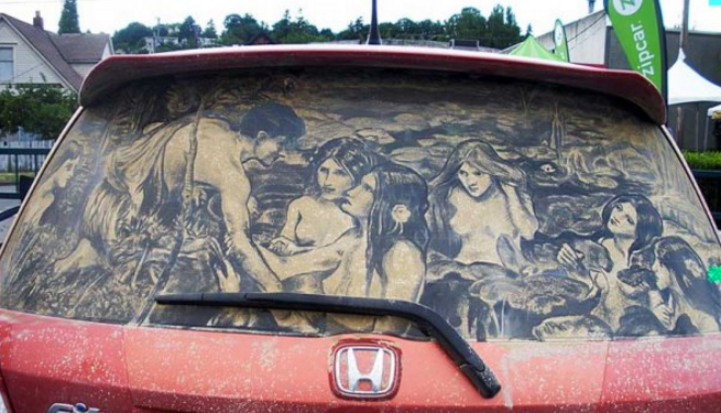 Times Dirty Cars Got Drawn on and It Wasn't Just Dicks