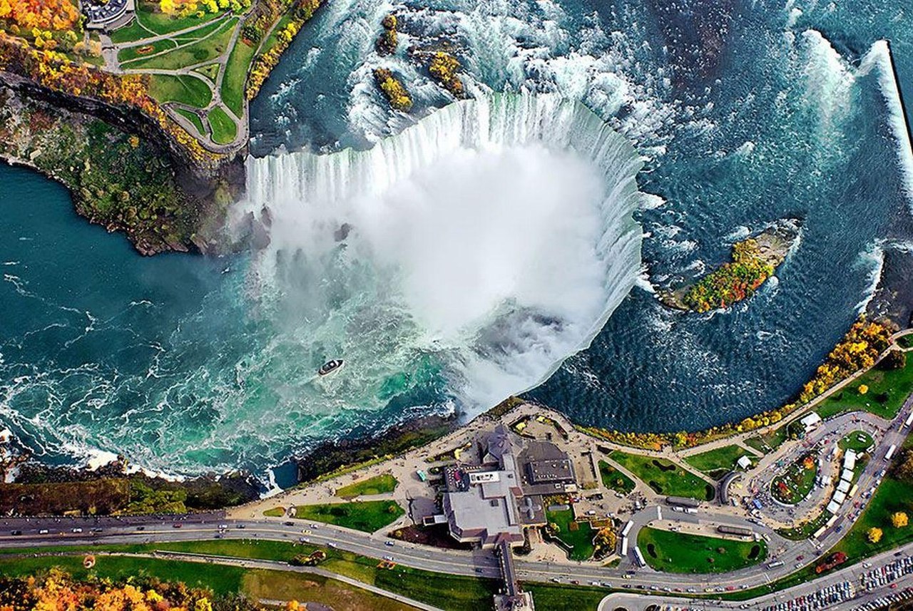 Niagra Falls from above