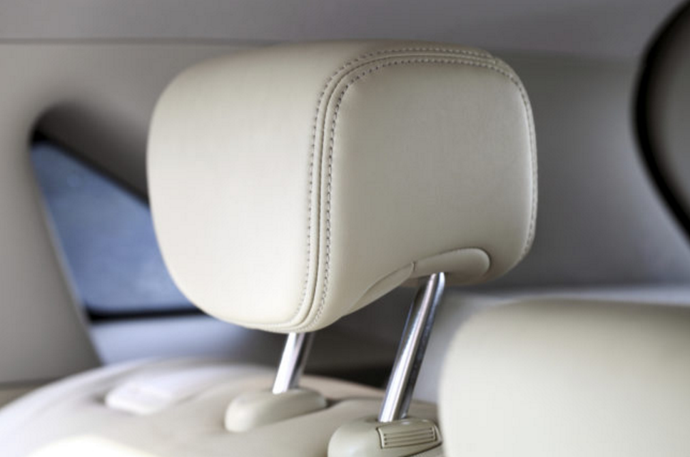 If you're an unfortunate soul and you ever find yourself trapped in a car underwater, use the metal spokes on your headrest to break the windshield.