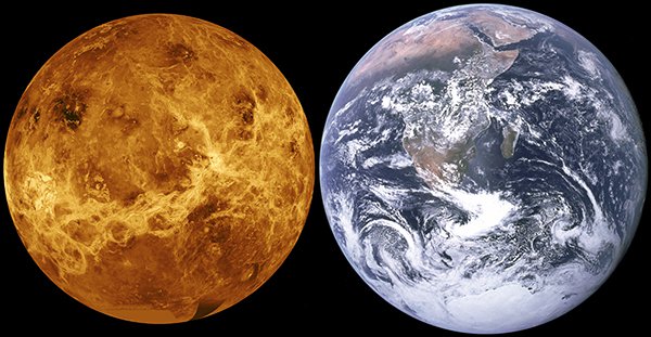 One year on Venus is equal to 224 Earth days. And one day on Venus is equal to 243 Earth days. Which makes a day on Venus longer than a year. And to top it off, Venus is the only planet in our solar system that rotates backwards.