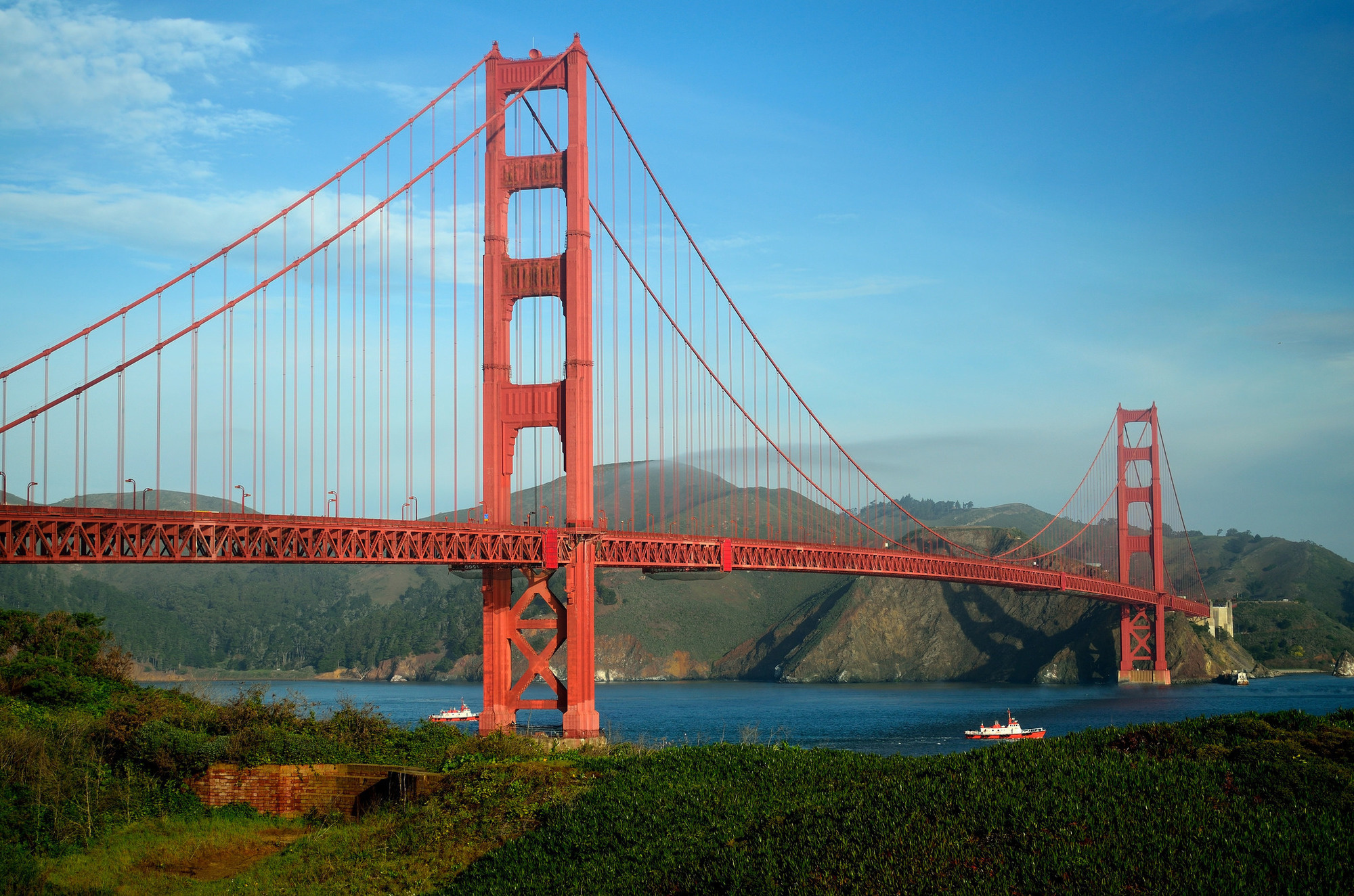 The Golden Gate Bridge in San Francisco, California is the number one suicide site in the world.
2013, was the worst year for suicides at the bridge with 46 people taking their lives there.