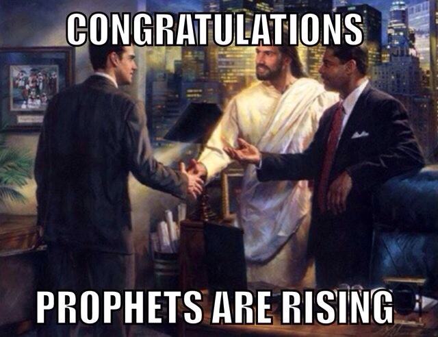 funny easter meme - Congratulations Prophets Are Rising