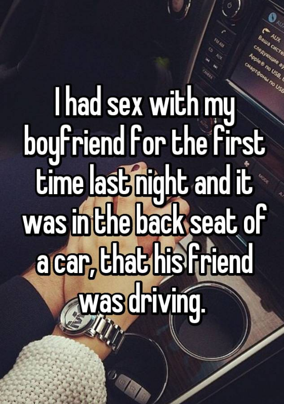 People Revealed The Juicy Details Of Their Sexcapades In Cars