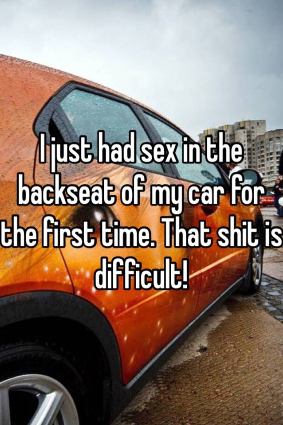 People Revealed The Juicy Details Of Their Sexcapades In Cars