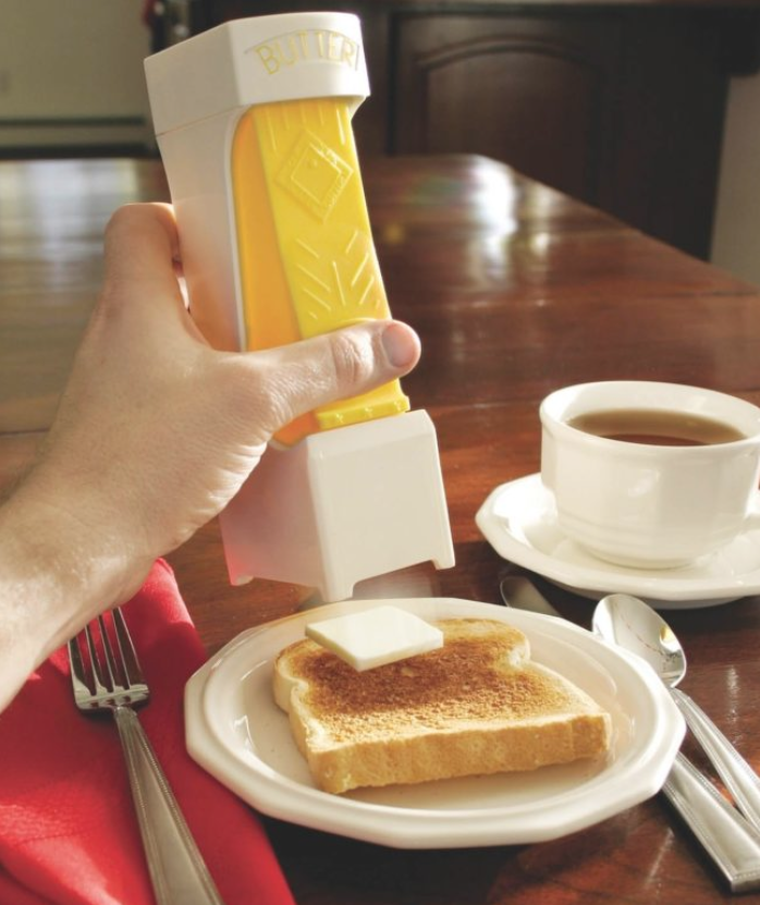 Make your toast super yummy with some help from this butter slicer.