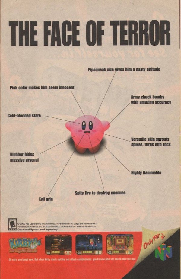 While nostalgic, old school game adverts were… unique