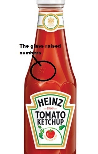Heinz Ketchup Bottle.
Don't tap that ketchup's bottle bottom expecting it to squirt the tasty sauce. Instead, tap that middle area to make it come out and enjoy those fries faster!