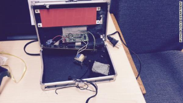 Ahmed Mohamed was a 14-year-old teenager who liked to make inventions and bring them to school to show his friends. On this particular occasion, he decided to make a clock, which he put in a briefcase and brought it to his engineering class. Later, it beeped when it was in his backpack, and a teacher called the police. After a picture of him in handcuffs had gone viral, President Obama weighed in on Twitter saying “Cool clock, Ahmed,” and invited the boy to a science fair at the White House. No charges were filed, and the family later moved to Qatar.